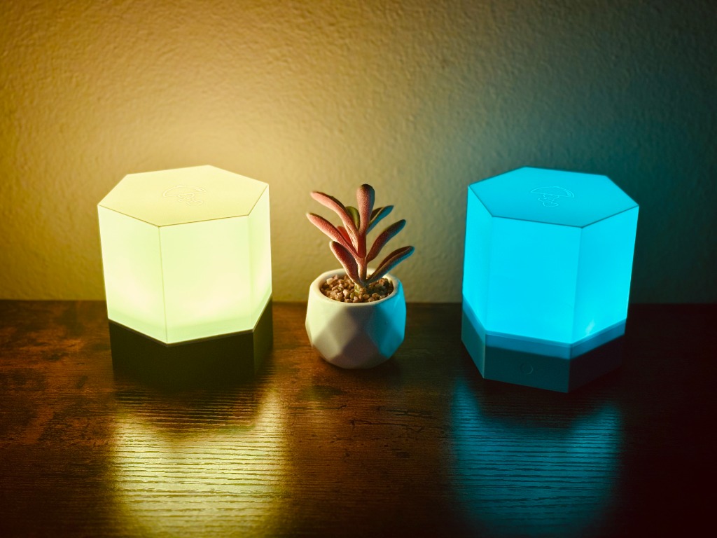 Two Lamps Connected